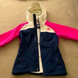 North Face rain jacket